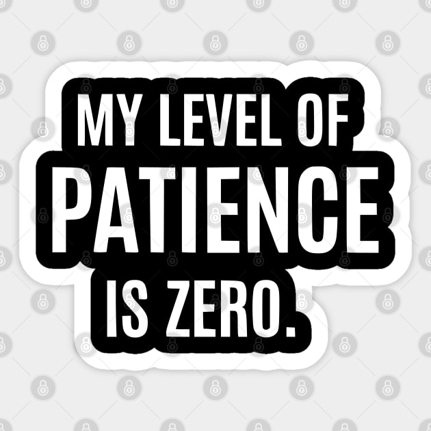 Consider Yourself Tolerated - Funny Sarcastic Quote Sticker by UrbanLifeApparel